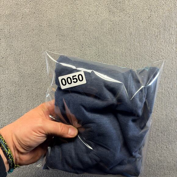 VANS T-Shirt Men's Large Blue Lightweight Skateboarding Lightweight Cotton Blend - Picture 6 of 6